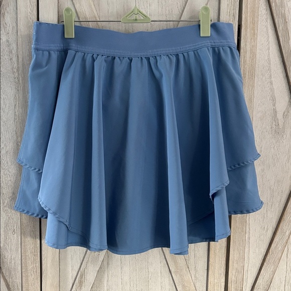 Blue Layered Athletic Skort - Picture 4 of 9